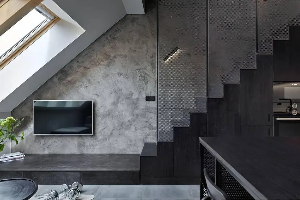 Rooftop Penthouse With Terrace, Prime Location Prague